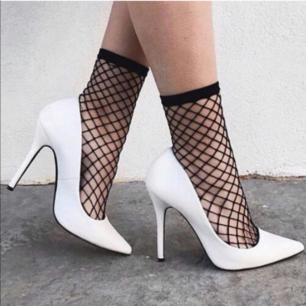 New Item✨  Black Fishnet Socks ✨ - Picture 2 of 8